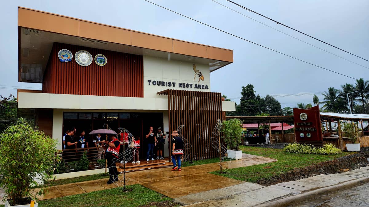 Department of Tourism’s Tourist Rest Area in Manolo Fortich, the first in Mindanao.